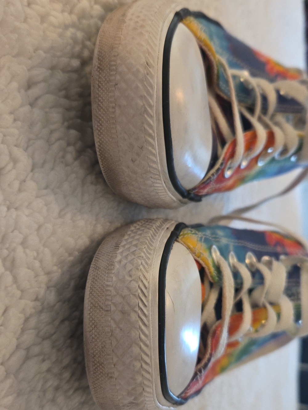 Converse Low Top Tie-Dye Canvas Sneakers - Multi - Picture 4 of 7
